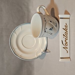 Noritake Strawberry Delight 8671 Cup & Saucer